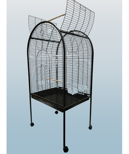 Parrot-Supplies Jacksonville Top Opening Parrot Cage Antique